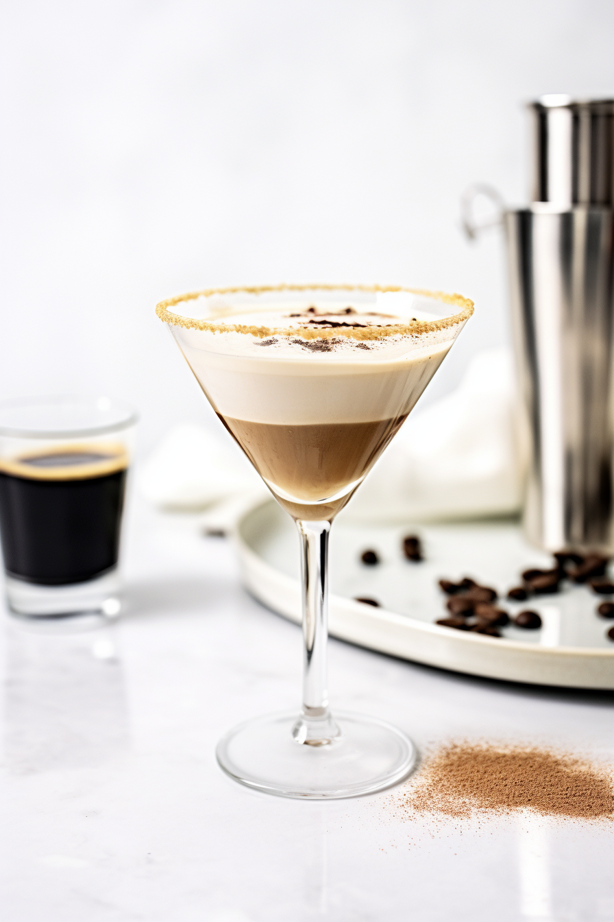 Ingredients for Keto Tiramisu Cocktail