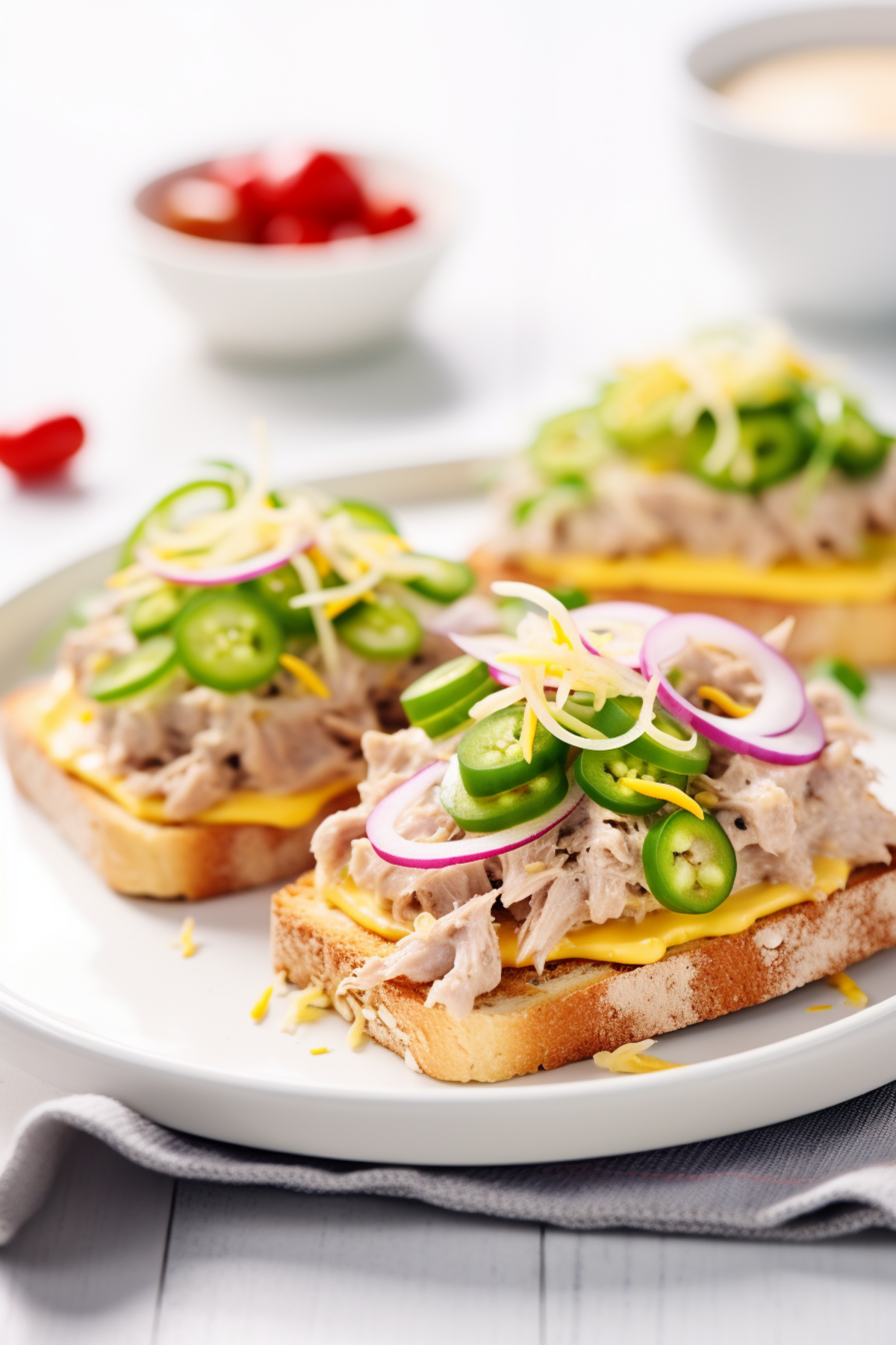 Keto Tuna Melt on Cloud Bread_001