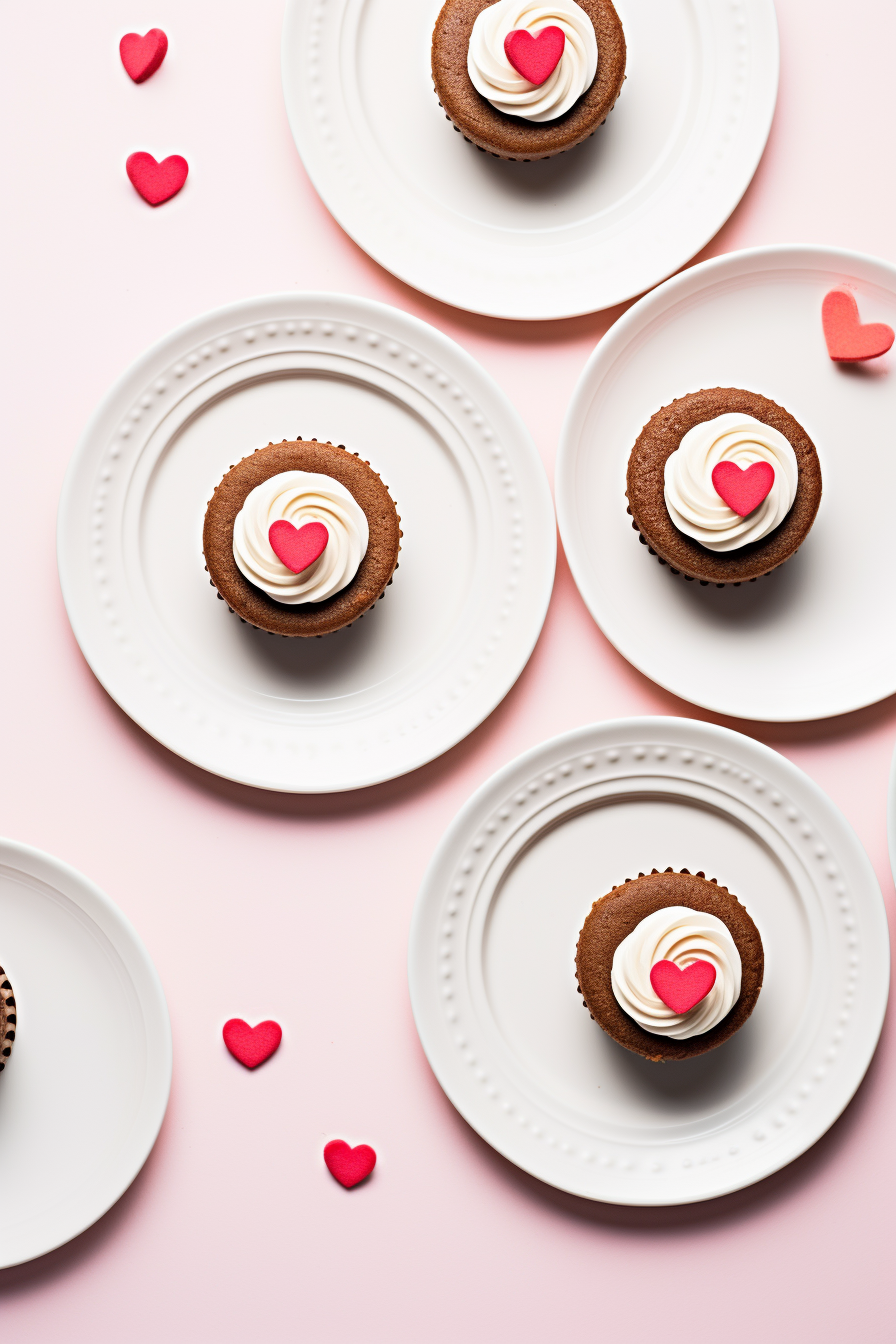 Keto Valentine Cupcakes