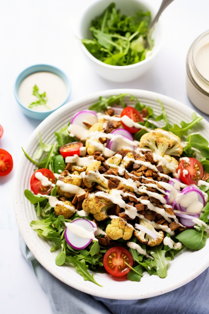 Keto Vegan Cauliflower Shawarma Bowl_001