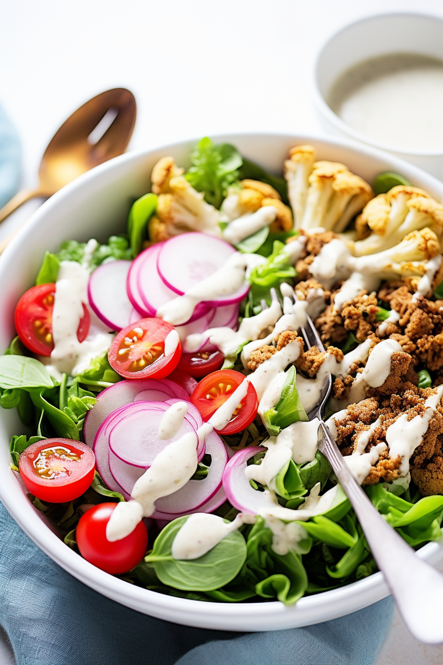 Assembled Shawarma Bowl