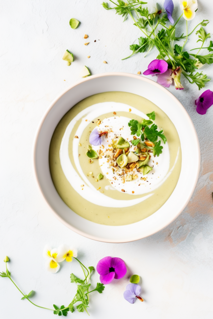 Keto Vegan Creamy Asparagus Soup_001