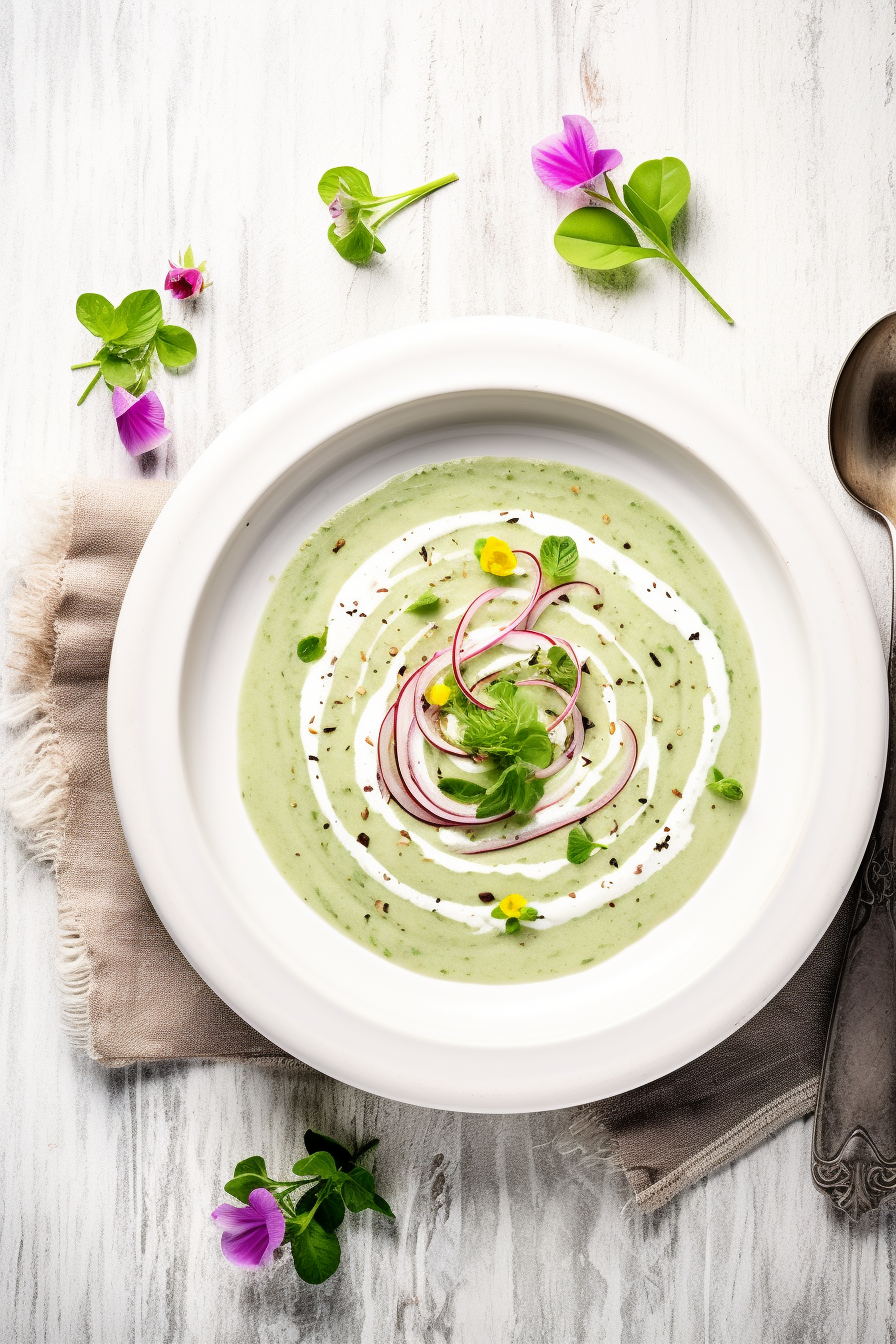 Ingredients for Keto Vegan Creamy Asparagus Soup