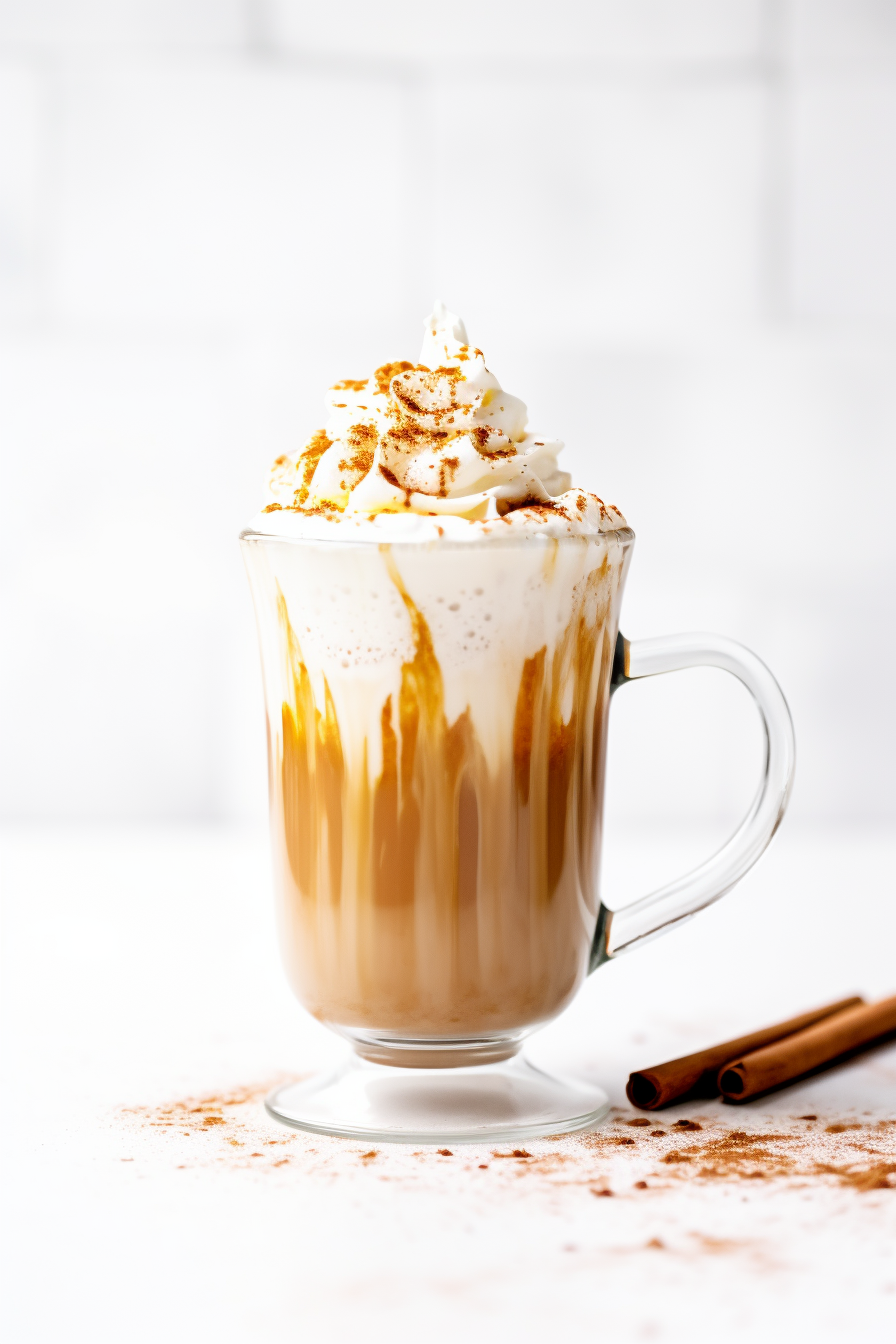 Ingredients for Keto Vegan Pumpkin Spice Latte