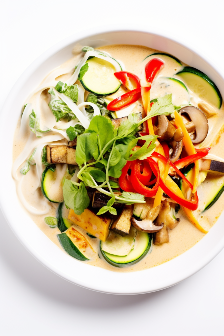 Keto Vegan Thai Lemongrass Coconut Curry Ready to Serve
