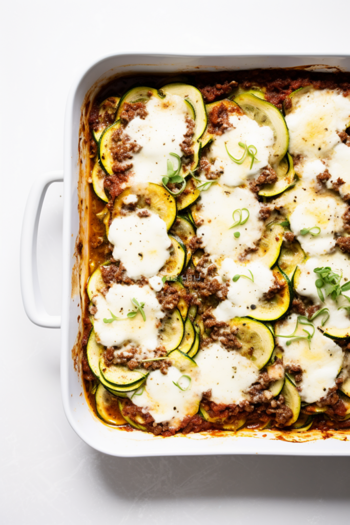 Mouthwatering Keto Zucchini Lasagna with Ground Beef A LowCarb Delight