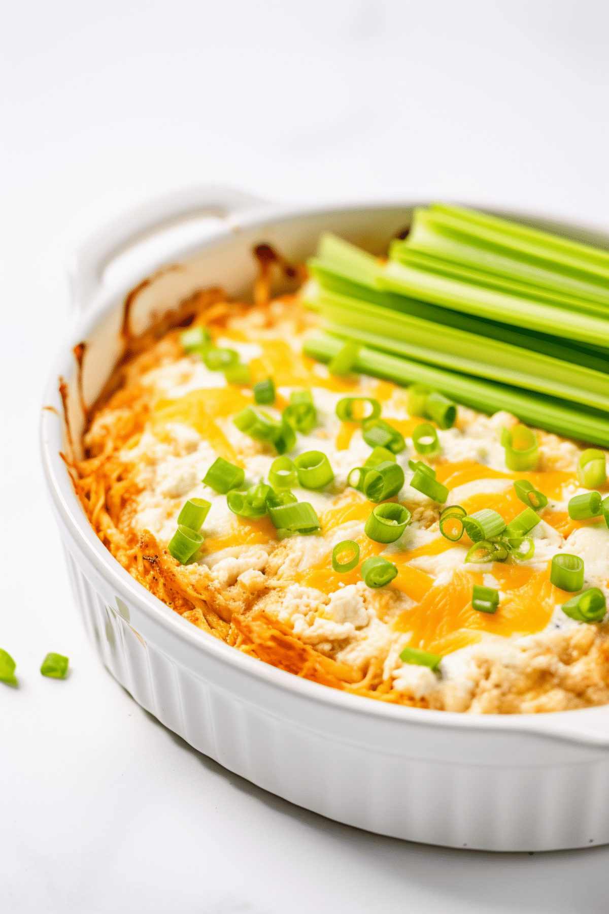 Layered Keto Buffalo Chicken Dip_001