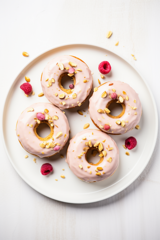Low-Carb Baked Raspberry Donuts_001