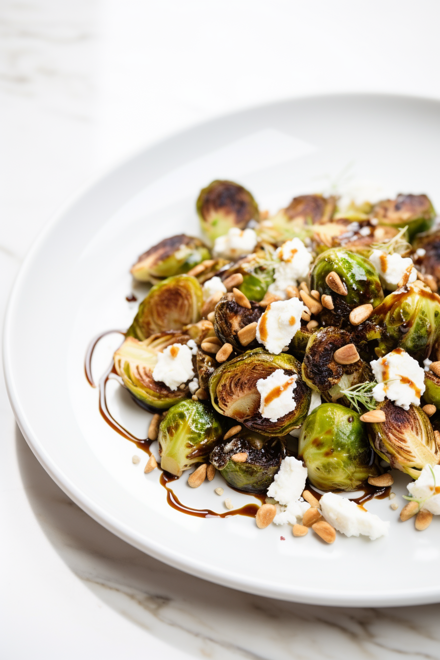 Low-Carb Balsamic and Fig Roasted Brussels Sprouts