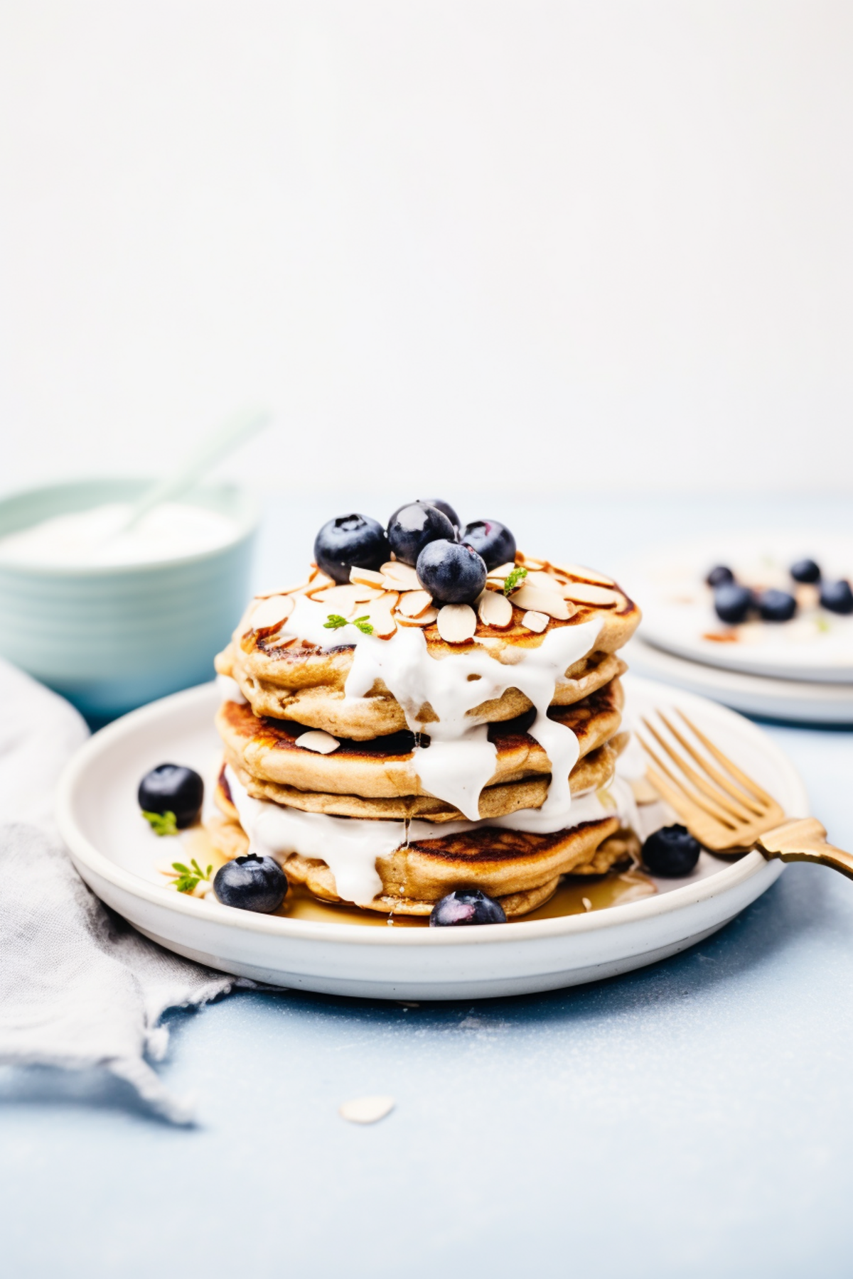 Low-Carb Blueberry Cream Cheese Pancakes_001