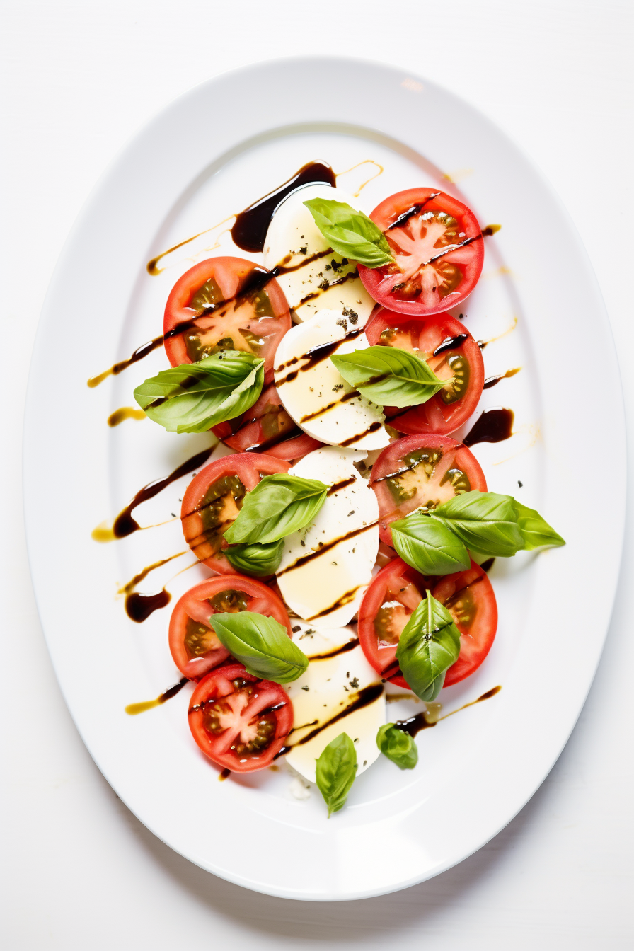 Ingredients for Low-Carb Caprese Salad