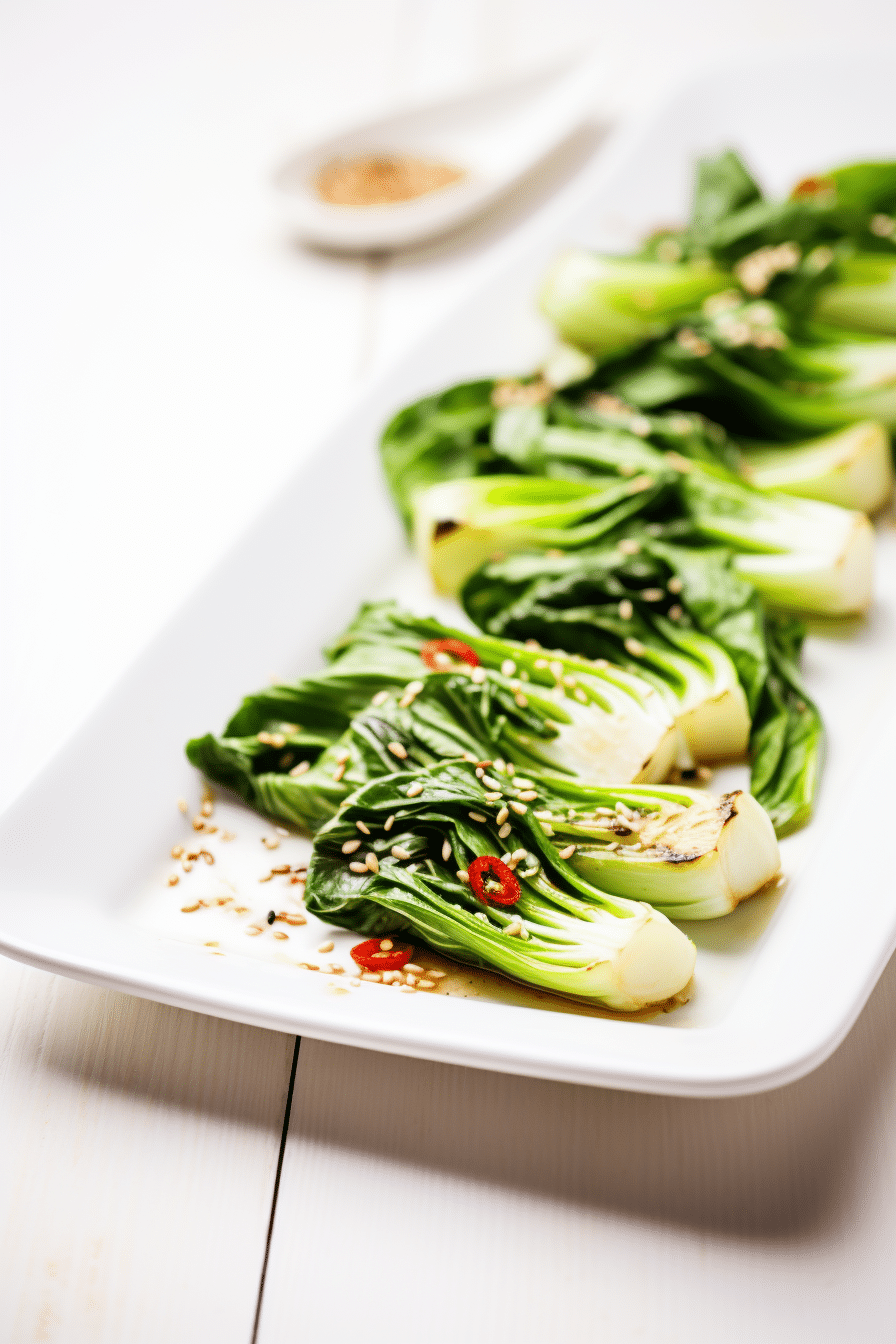 Cooking Low-Carb Cardamom Spiced Bok Choy