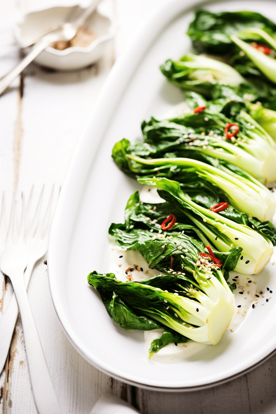Low-Carb Cardamom Spiced Bok Choy