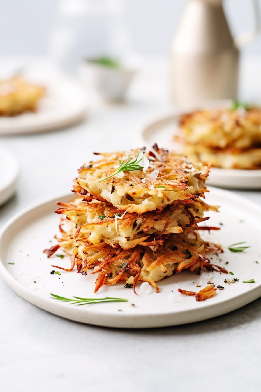 Crispy Cauliflower Hash Browns