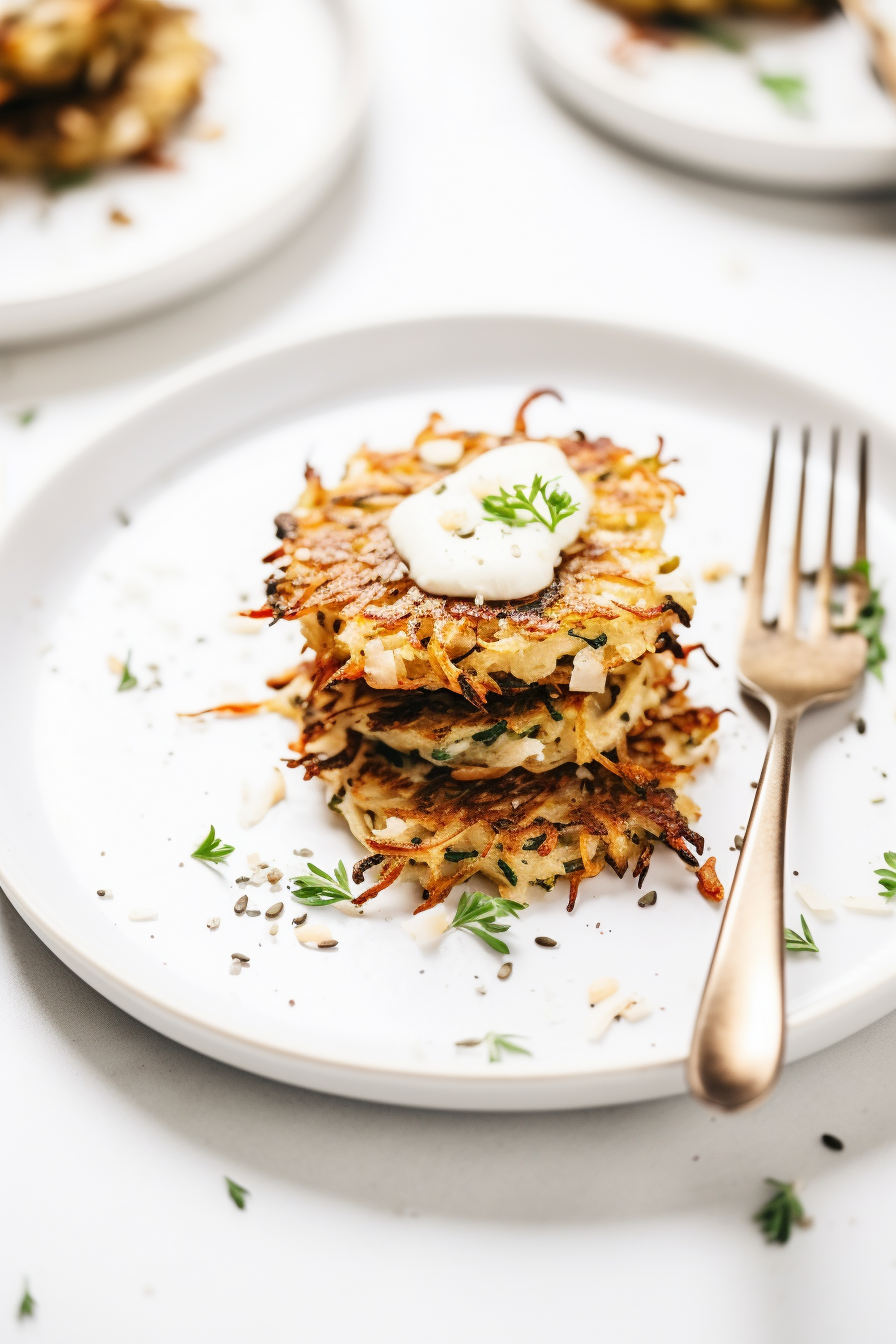 Low-Carb Cauliflower Hash Browns