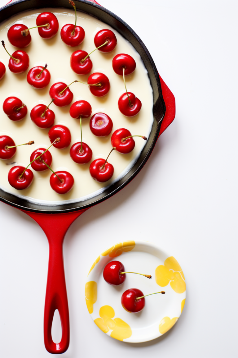 Low-Carb Cherry Almond Clafoutis_001