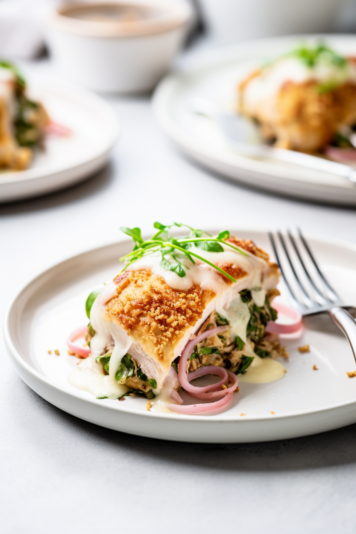 Low-Carb Chicken Cordon Bleu with Almond Crust_001