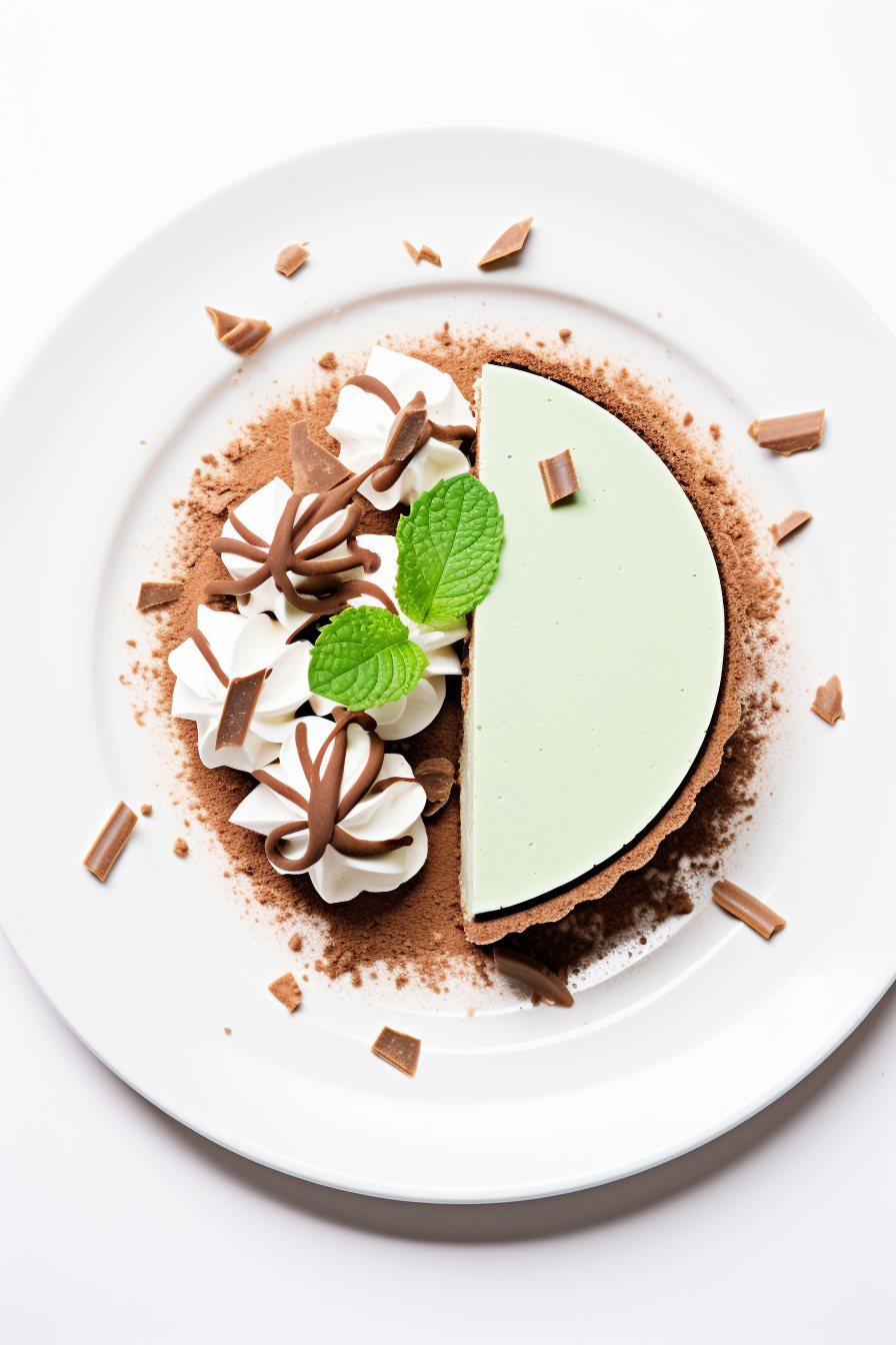 Mixing Ingredients for Chocolate Mousse Cake