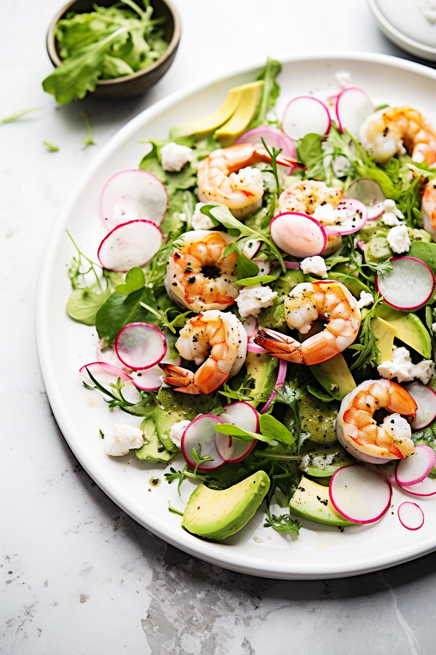 Low-Carb Cilantro Lime Shrimp Salad