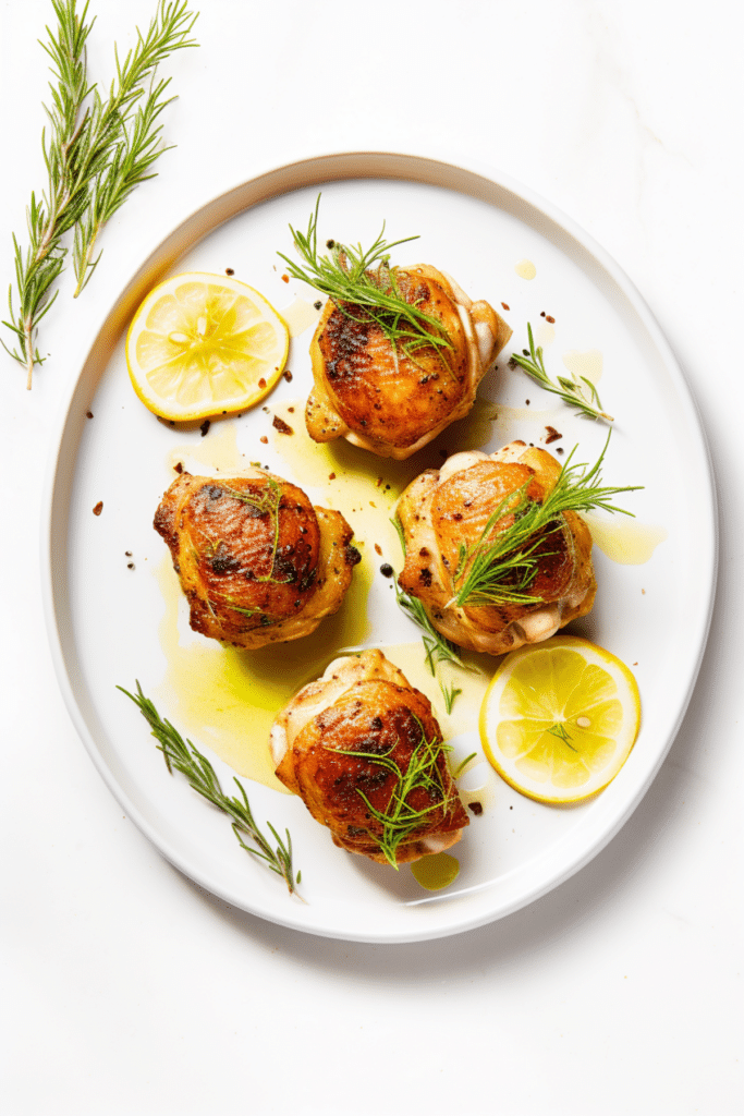 Low-Carb Dill Pickle Brined Chicken Thighs_001