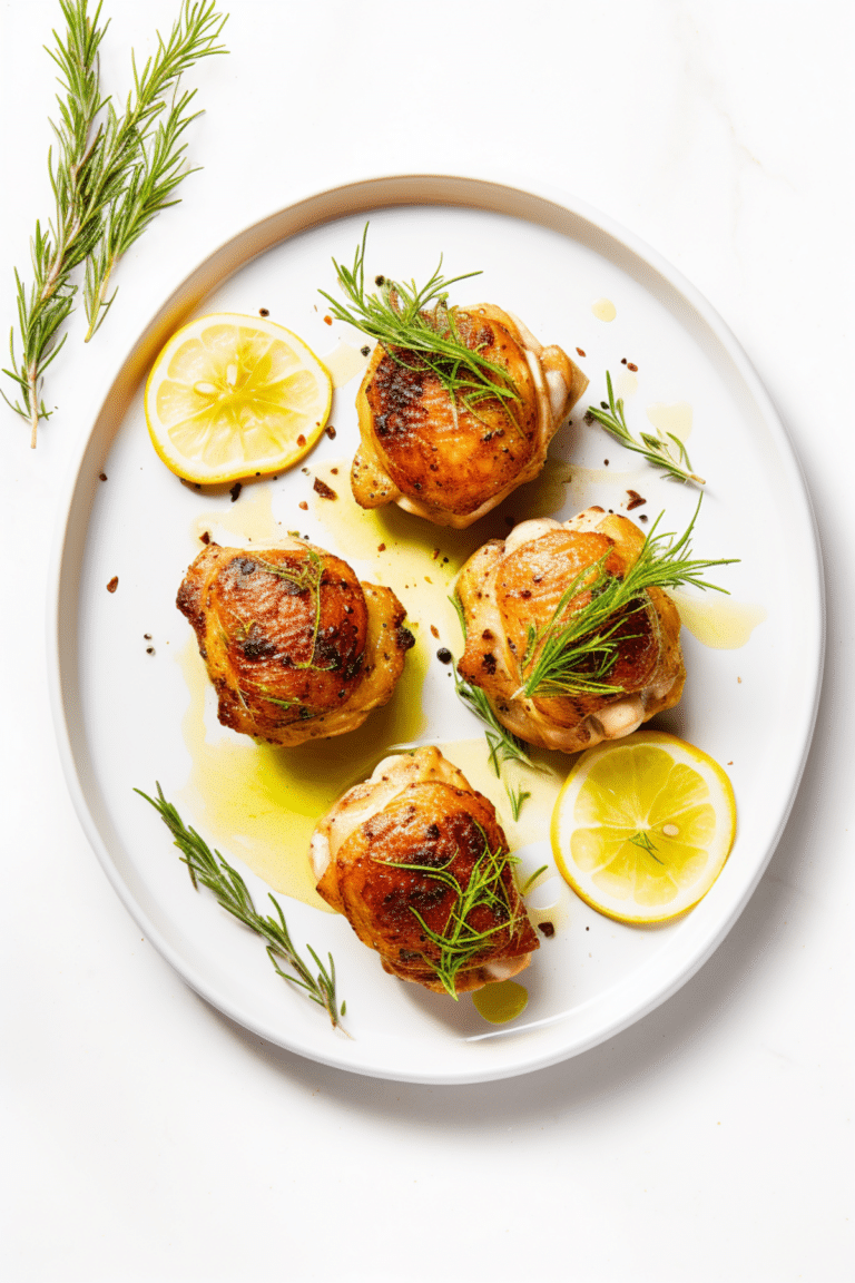 Low-Carb Dill Pickle Brined Chicken Thighs_001