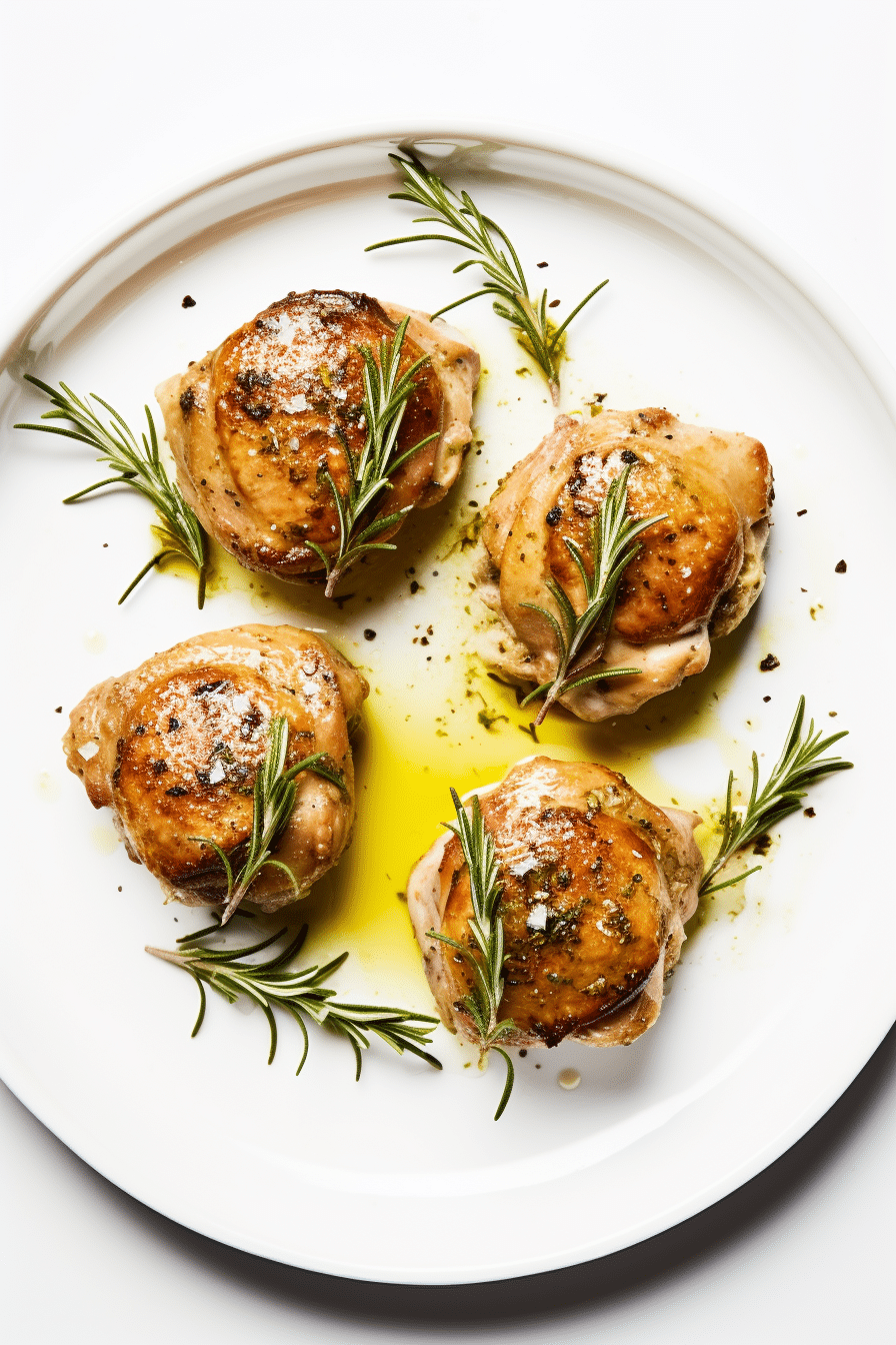 Low-Carb Dill Pickle Brined Chicken Thighs Cooking