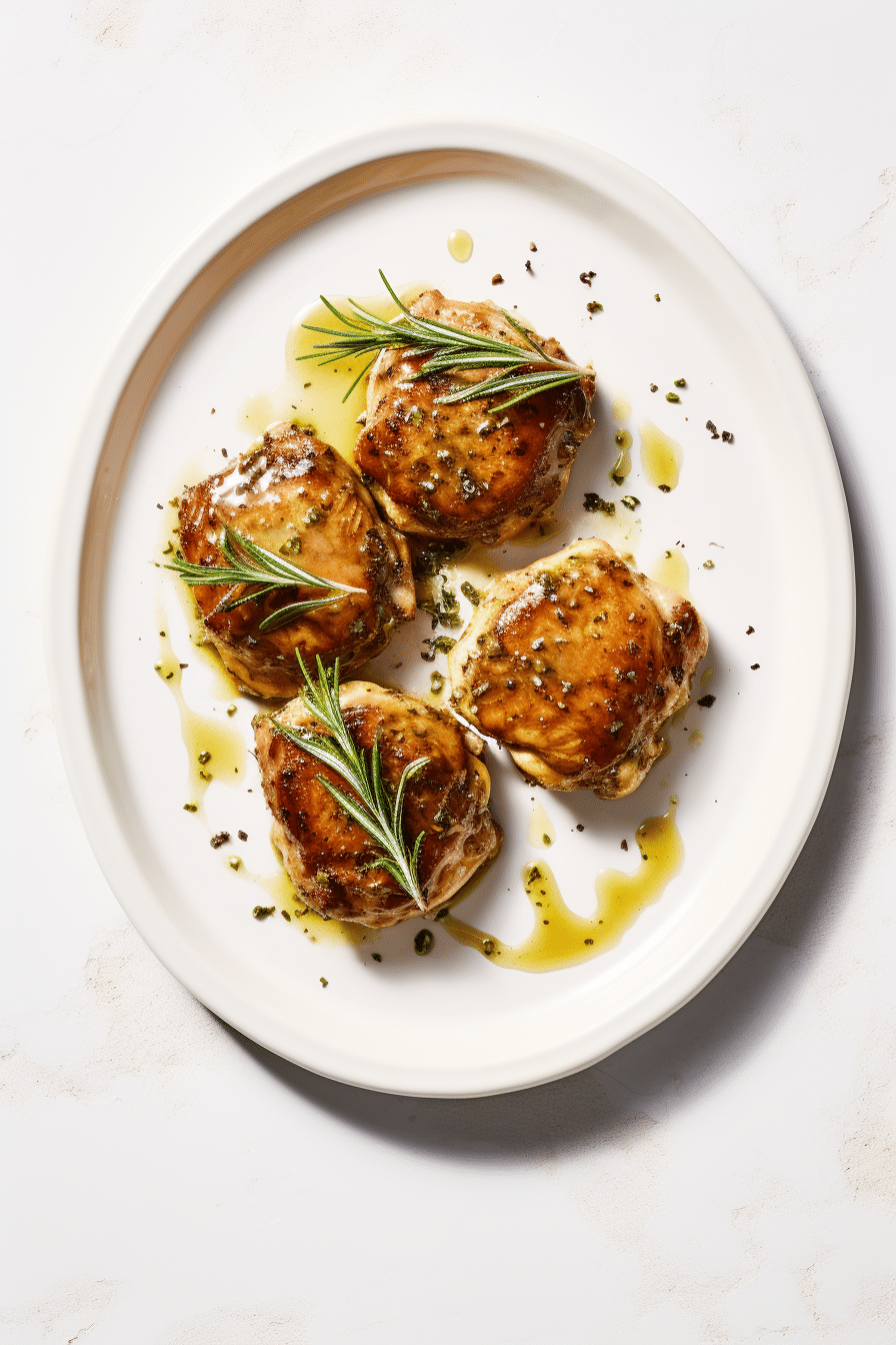 Ingredients for Low-Carb Dill Pickle Brined Chicken Thighs