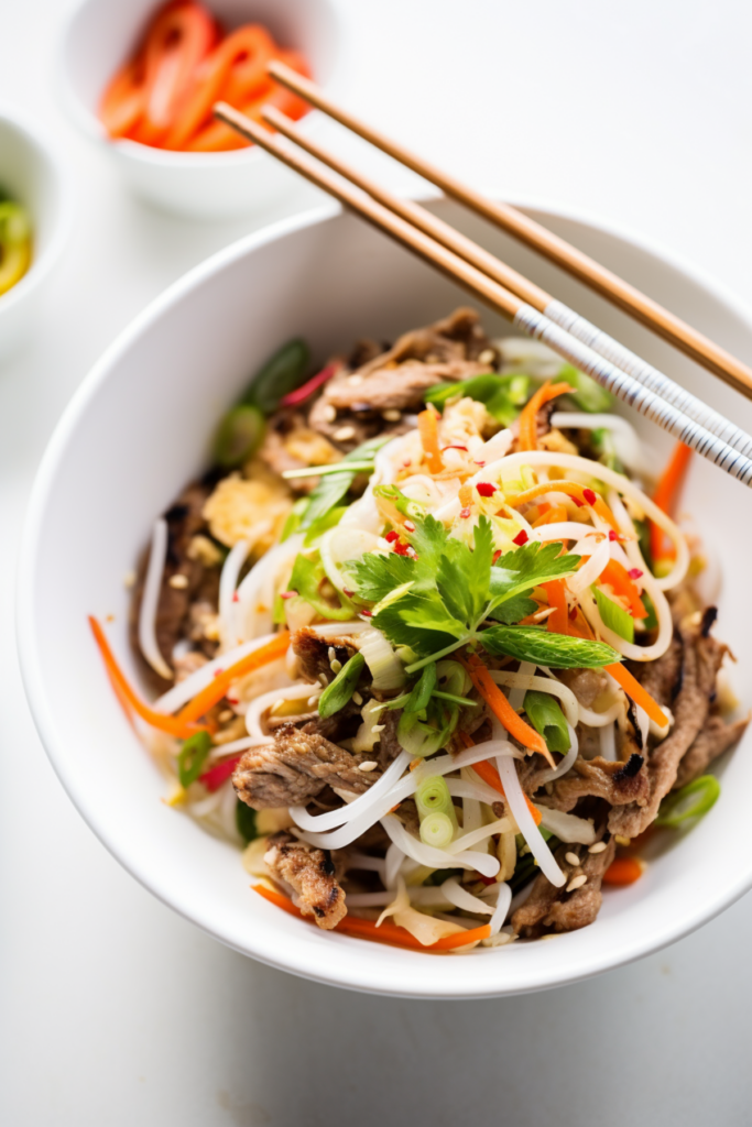 Low-Carb Egg Roll in a Bowl with Spicy Mayo_001