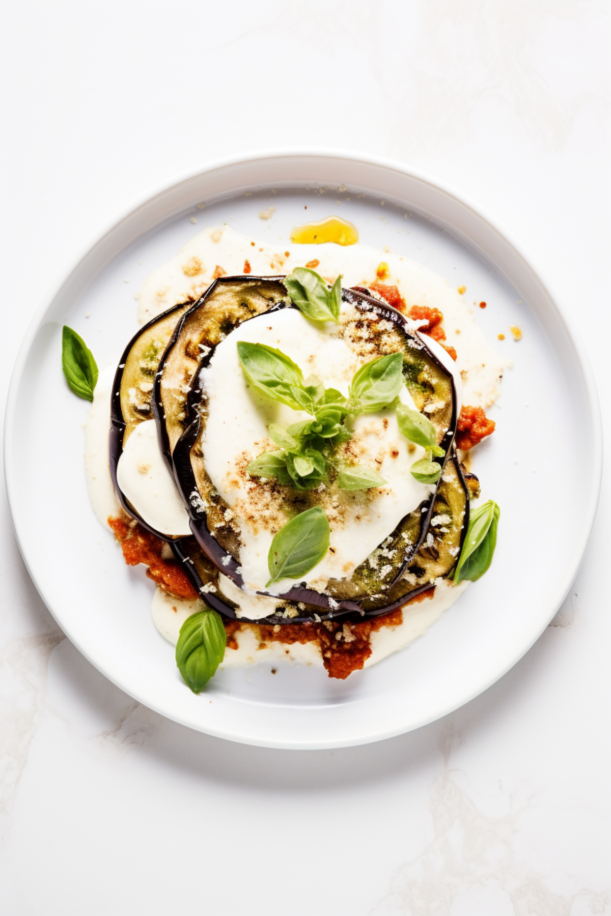 Low-Carb Eggplant Parmesan with Almond Flour Breading_001
