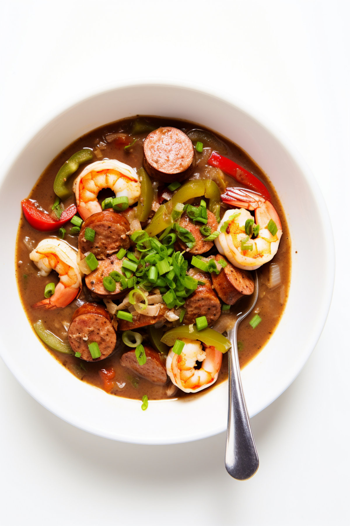 Low-Carb Gumbo with Andouille and Shrimp_001