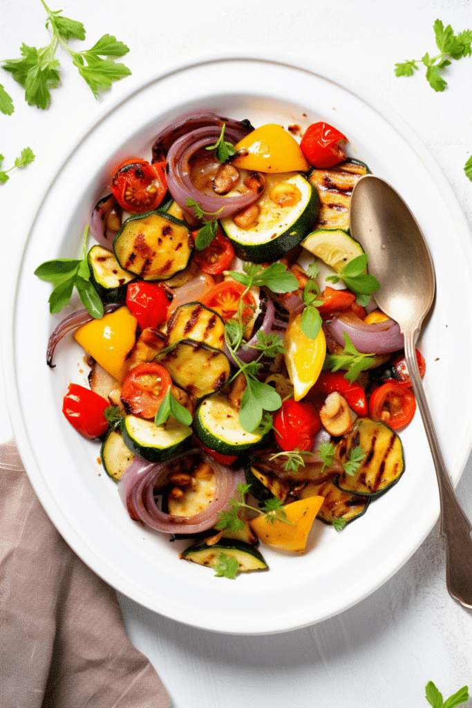 Low-Carb Harissa Roasted Vegetable Medley_001
