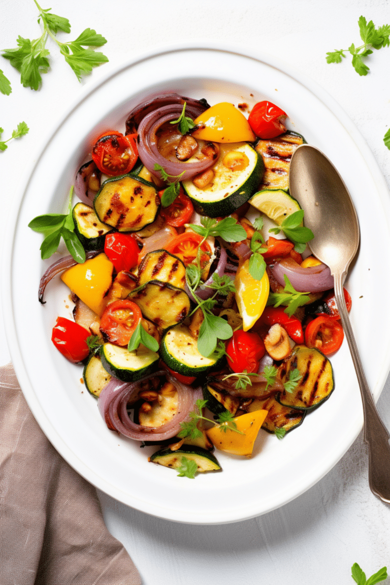 Low-Carb Harissa Roasted Vegetable Medley_001
