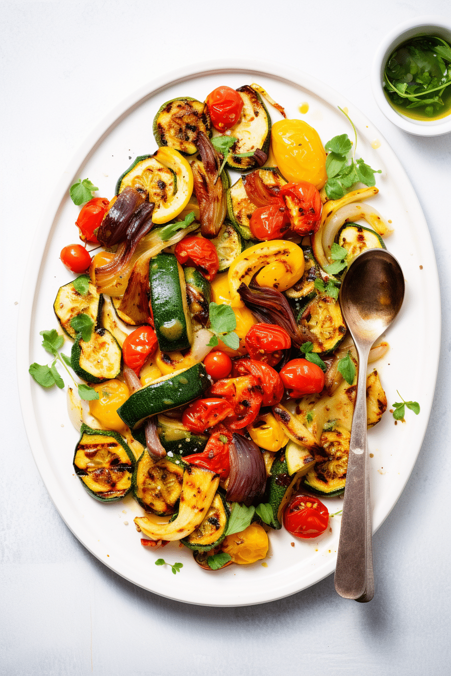 Low-Carb Harissa Roasted Vegetable Medley