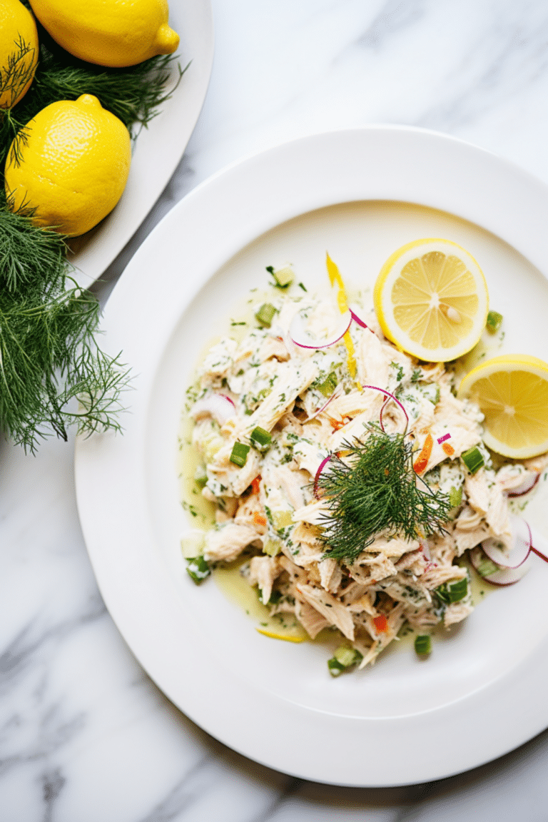 Low-Carb Lemon and Dill Infused Crab Salad_001