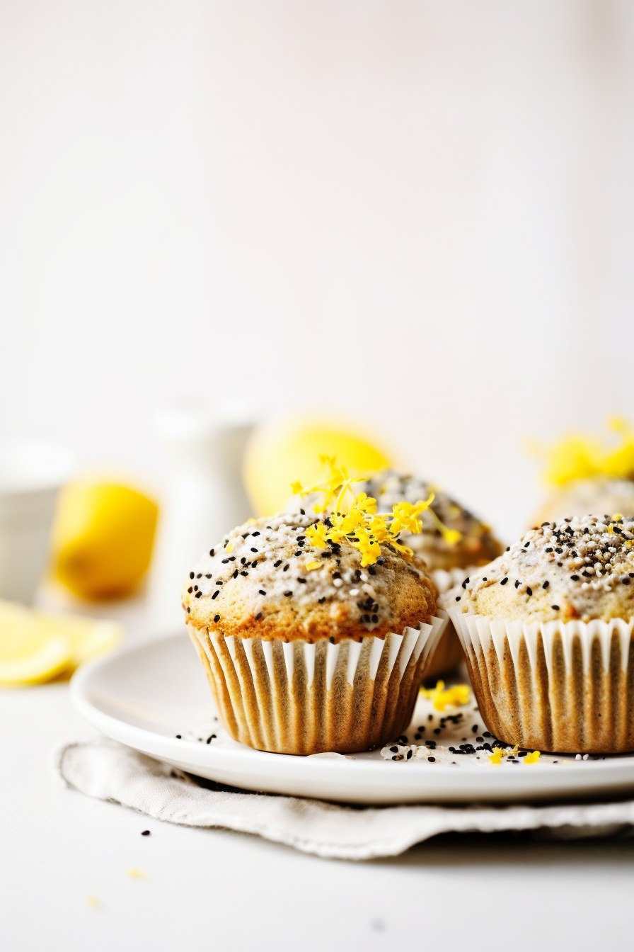 Keto Lemon and Poppy Seed Muffins Ingredients