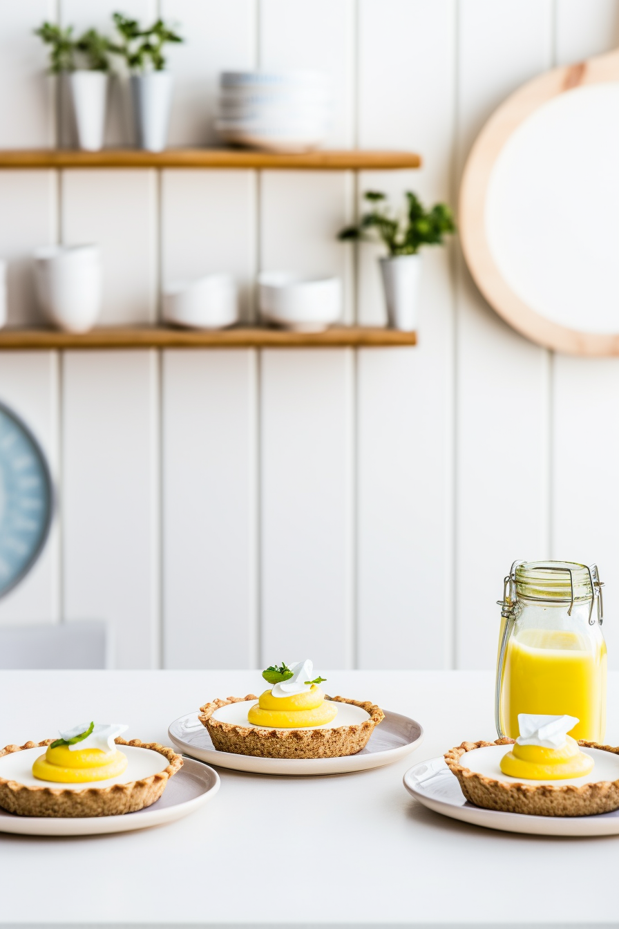 Low-Carb Lemon Curd Tartlets