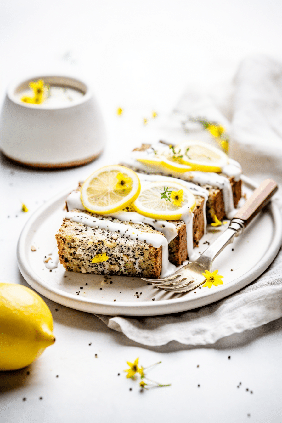 Ingredients for Low-Carb Lemon Poppy Seed Loaf
