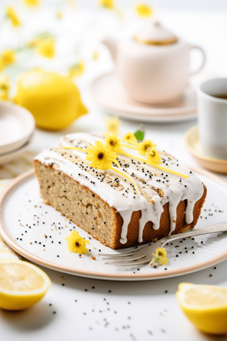 Low-Carb Lemon Poppy Seed Loaf