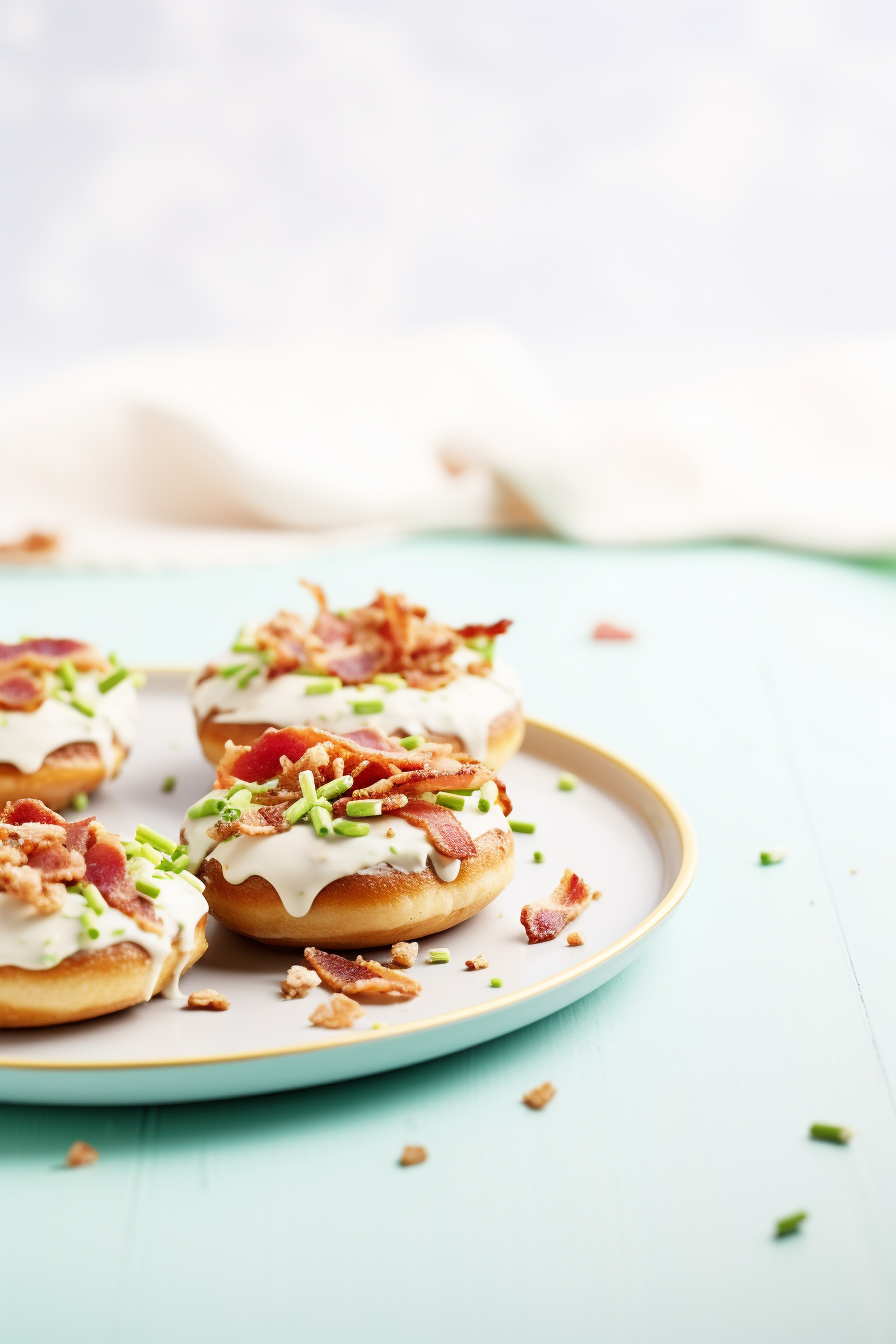 Keto Maple Bacon Donut Ingredients
