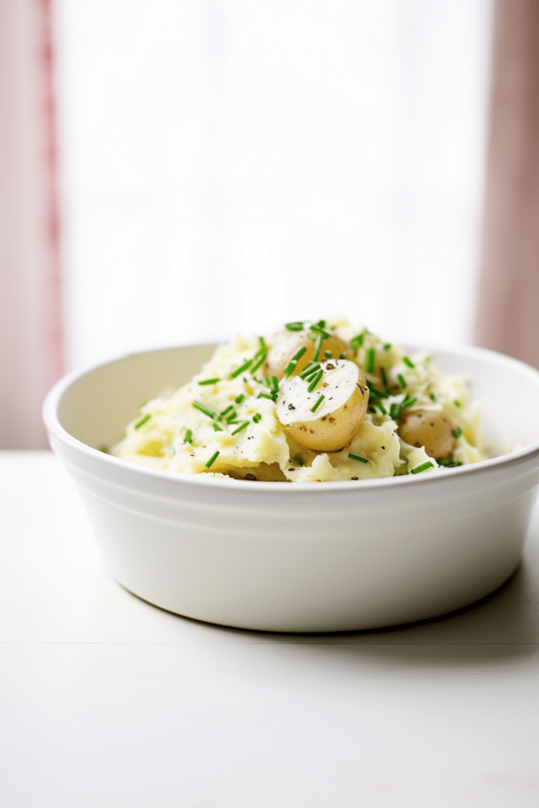 Low Carb Mashed Turnip with Chive Butter_001