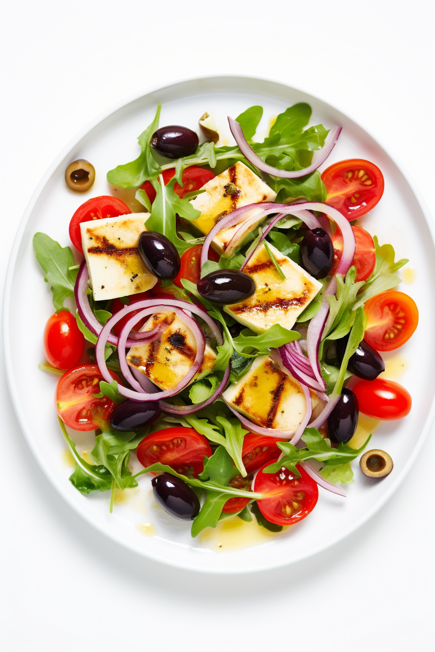 Keto-friendly Halloumi Cheese