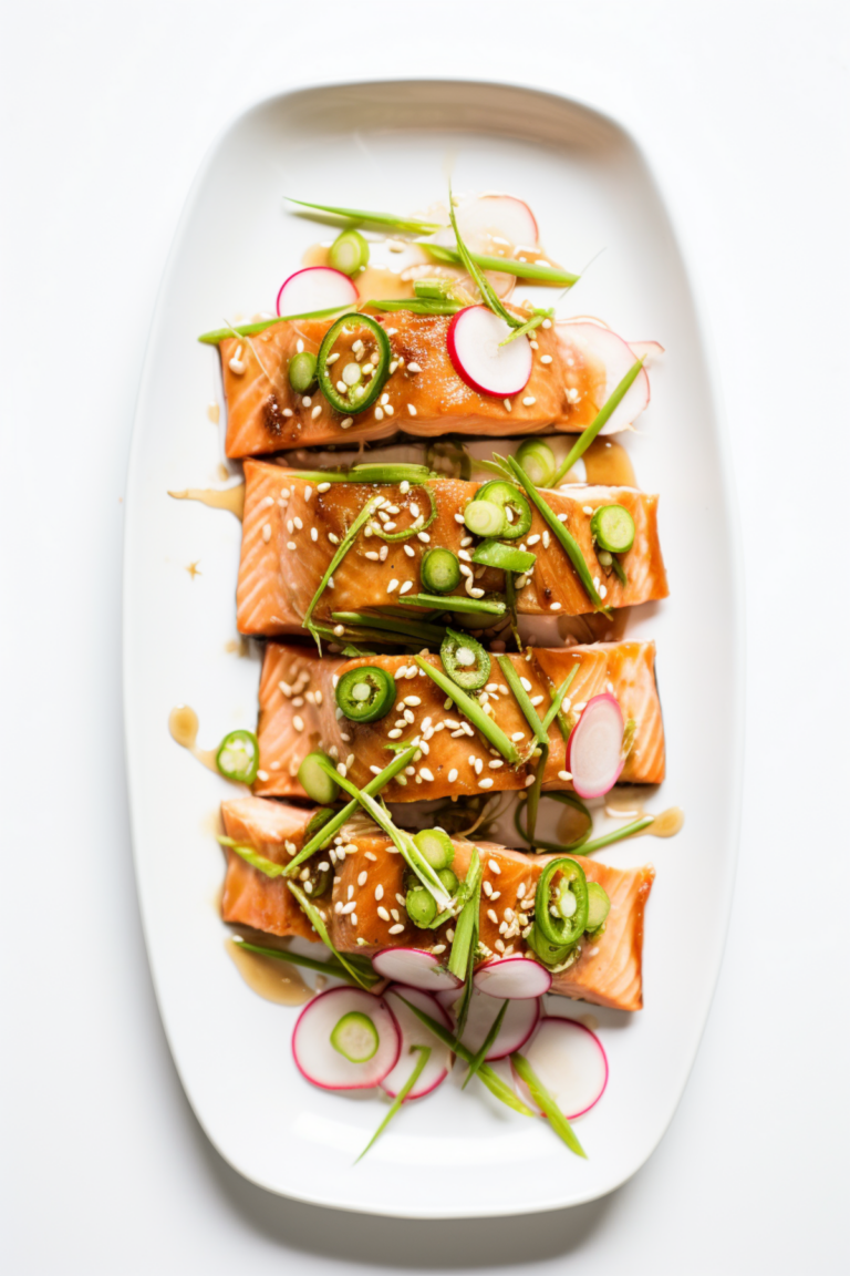 Low-Carb Pickled Ginger and Sesame Salmon_001