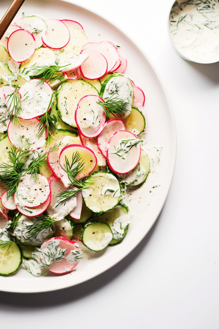 Keto Salad Preparation