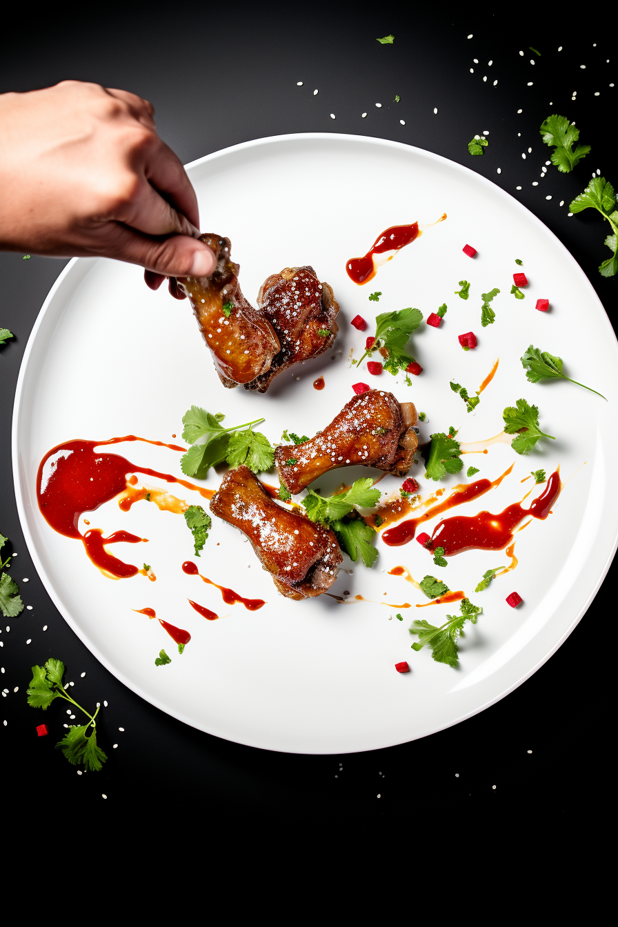 Ingredients for Low-Carb Raspberry Chipotle Chicken Wings