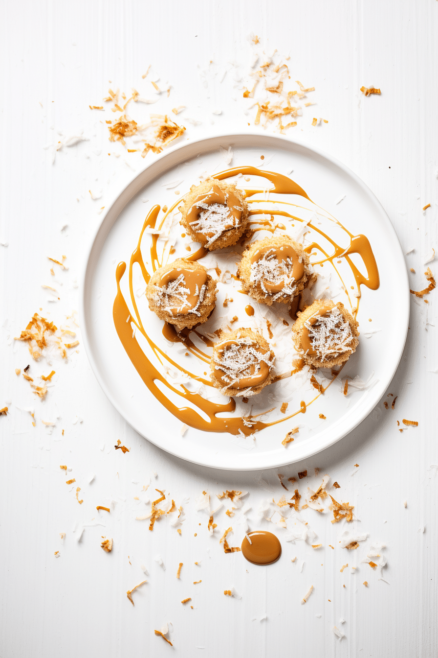 Ingredients for Low-Carb Salted Caramel Macaroons