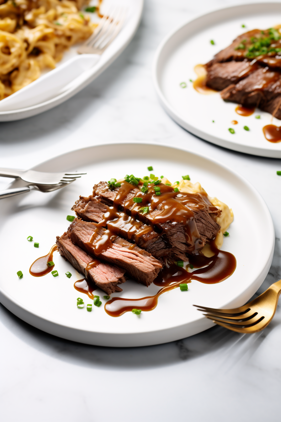 Low-Carb Sauerbraten with Keto Spaetzle