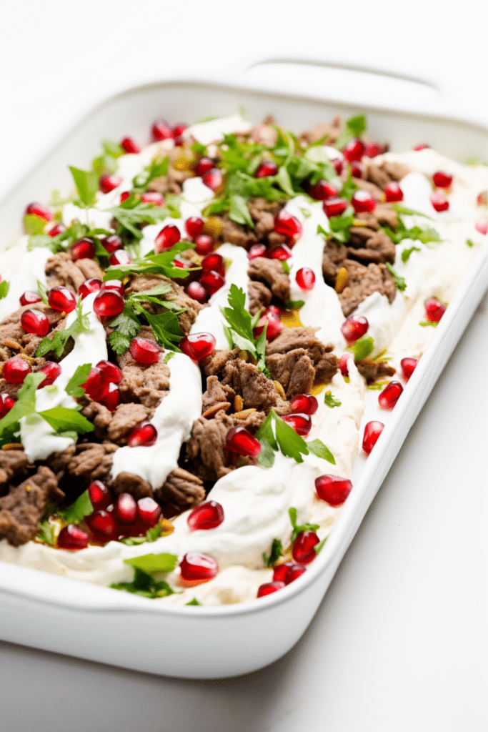 Low Carb Spicy Middle Eastern Layered Dip_001