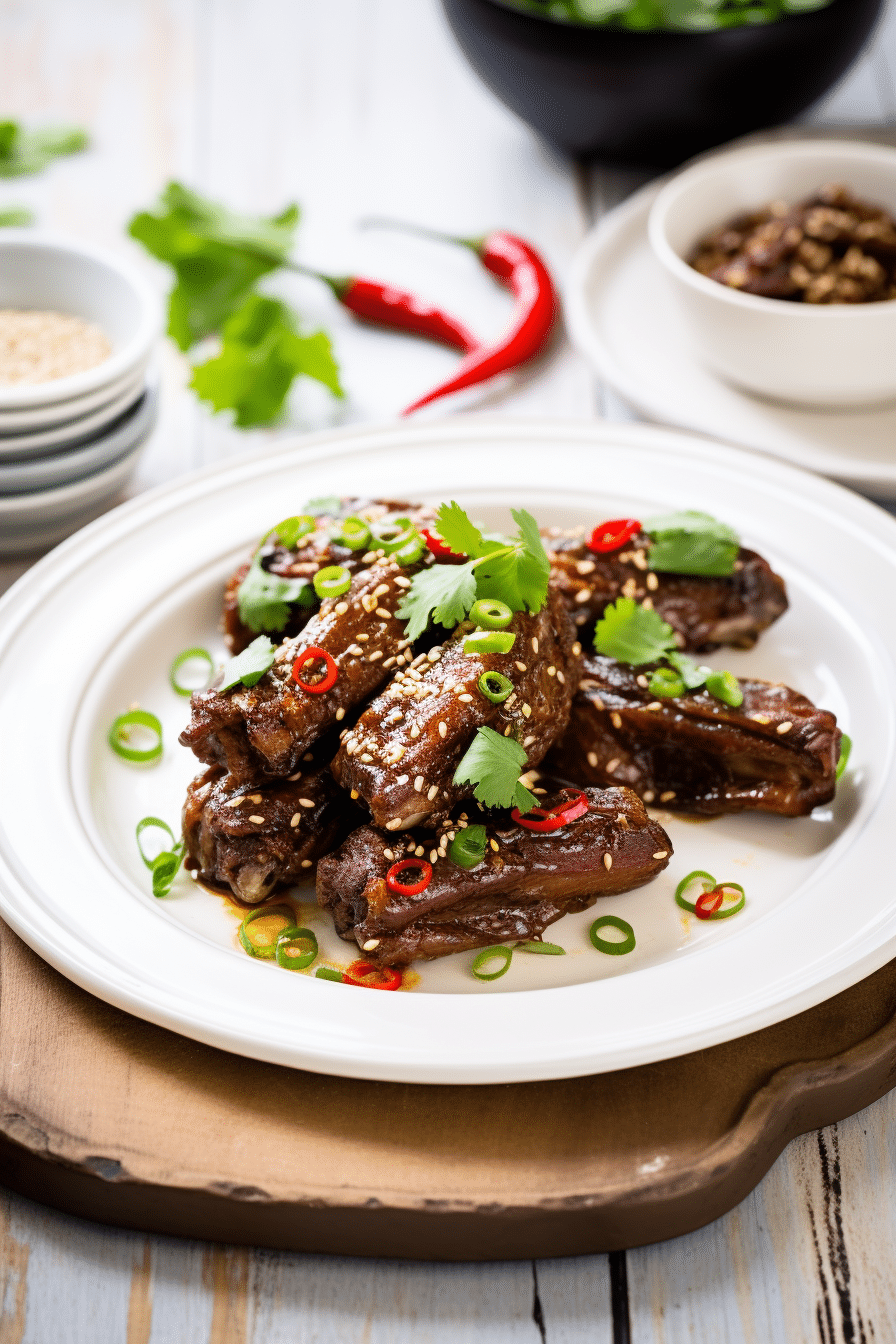 Low-Carb Spicy Tamarind Chicken Wings