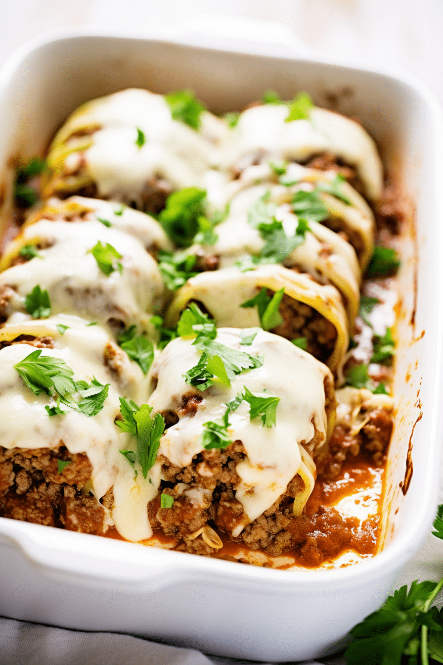 Baking Low-Carb Stuffed Cabbage Rolls