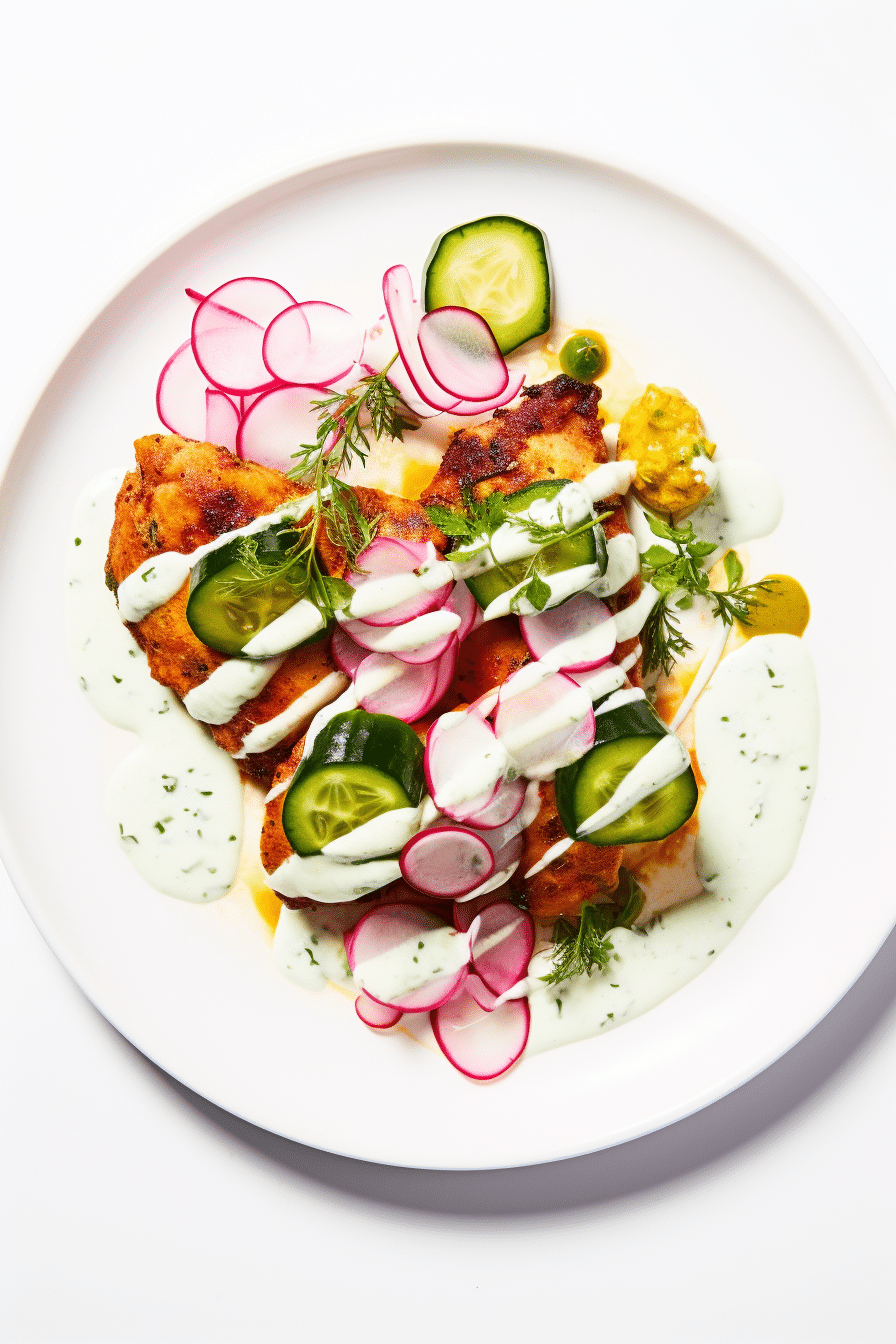 Low-Carb Tandoori Chicken with Keto Raita
